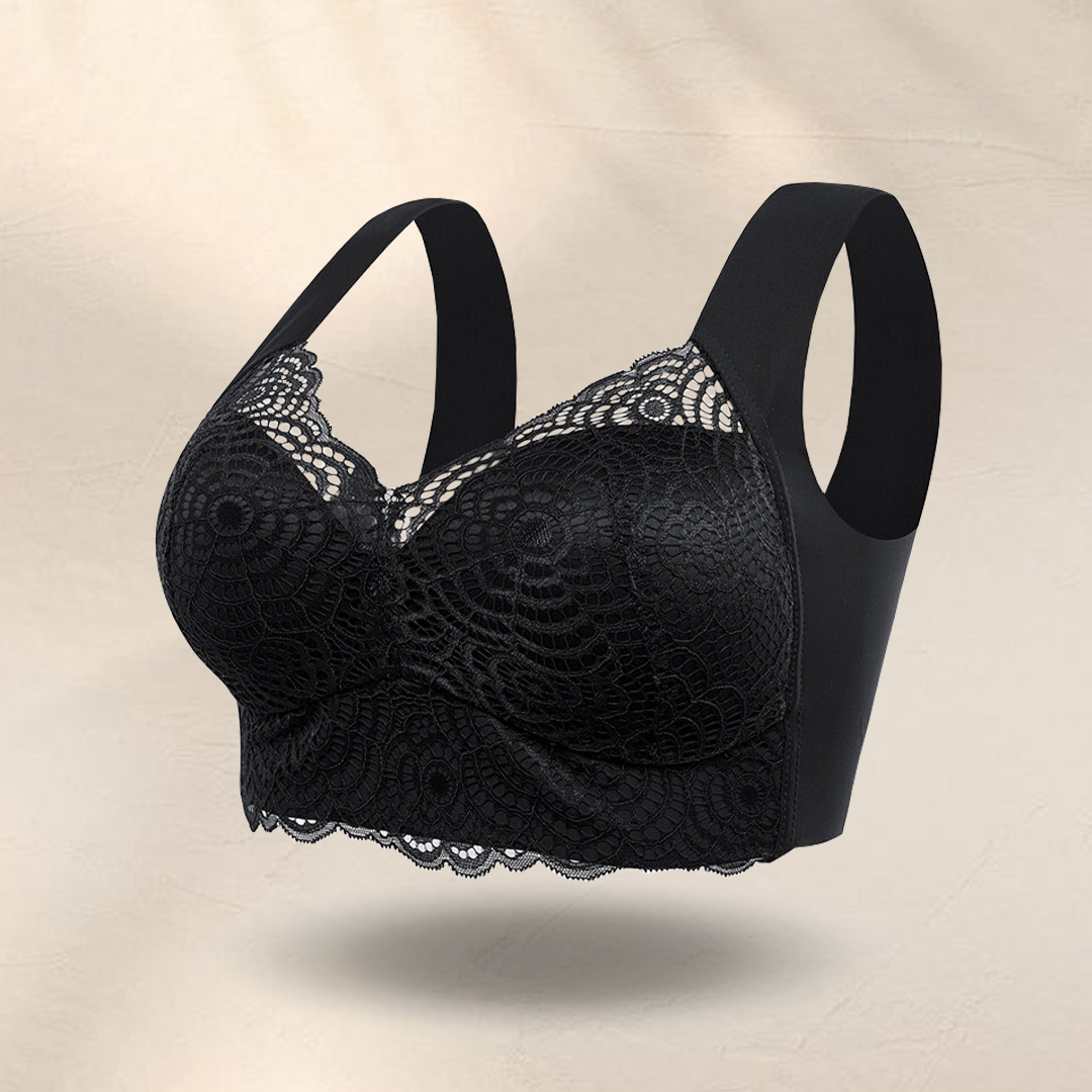 👙 Confident Lift, Smooth Stretch Comfort | Ultimate Lift Stretch Full Shape Seamless Lace Bra (3 PCS)
