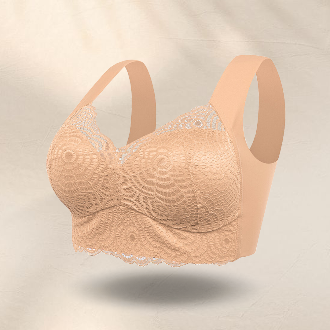 👙 Confident Lift, Smooth Stretch Comfort | Ultimate Lift Stretch Full Shape Seamless Lace Bra (3 PCS)
