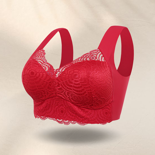 👙 Confident Lift, Smooth Stretch Comfort | Ultimate Lift Stretch Full Shape Seamless Lace Bra (3 PCS)