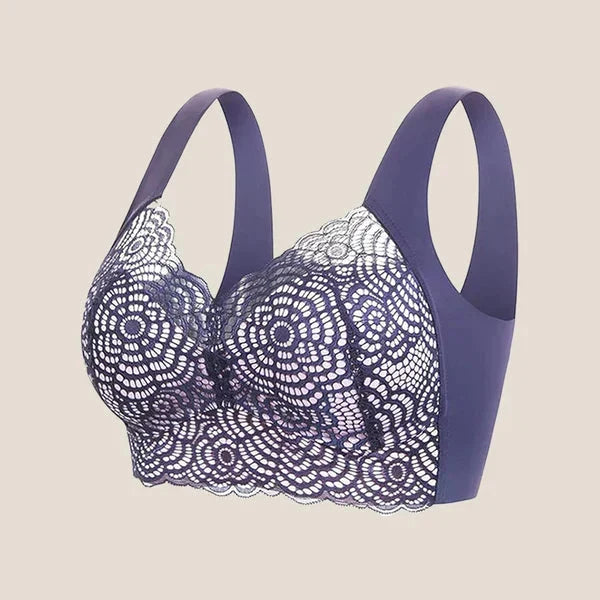 👙 Confident Lift, Smooth Stretch Comfort | Ultimate Lift Stretch Full Shape Seamless Lace Bra (3 PCS)
