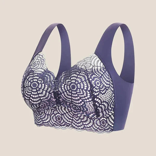 👙 Confident Lift, Smooth Stretch Comfort | Ultimate Lift Stretch Full Shape Seamless Lace Bra (3 PCS)