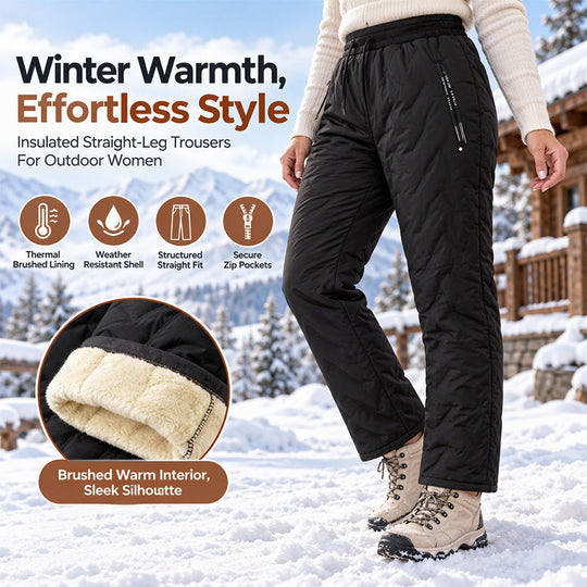 ❄️Women's Thick Plush-Lined Winter Pants