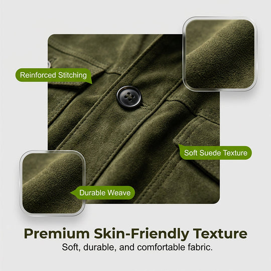 🧥 Retro Ribbed Texture, Structured Collar Detail | Men's Vintage-Style Corduroy Stand Collar Jacket
