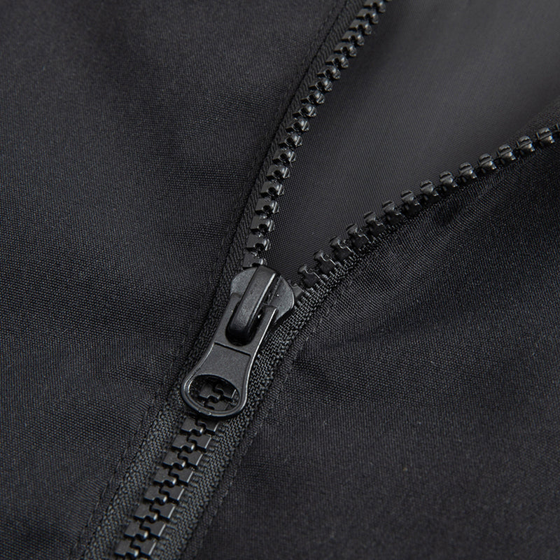 🧥 Balanced Coverage, Wind-Ready Comfort | Men's Mid-Length Hooded Windbreaker Trench