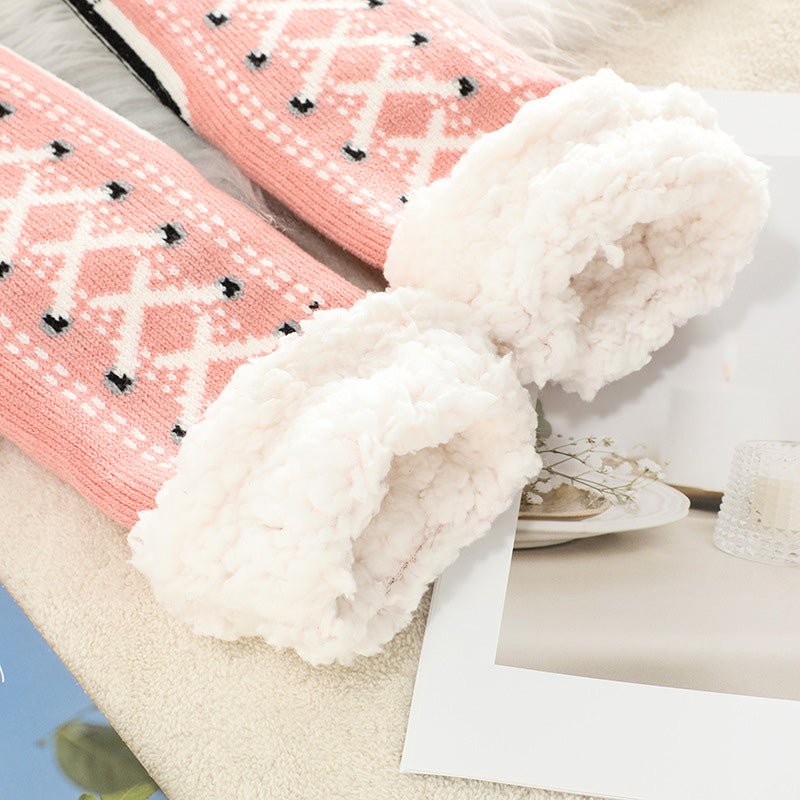 Women's Fuzzy Slipper Socks