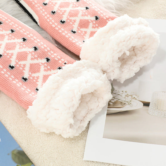 Women's Fuzzy Slipper Socks