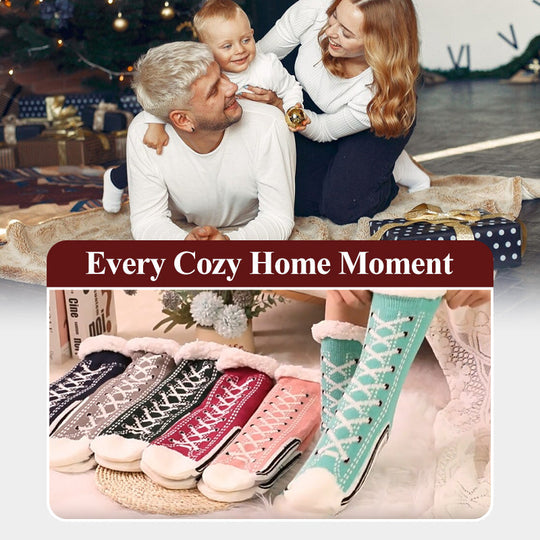 Women's Fuzzy Slipper Socks