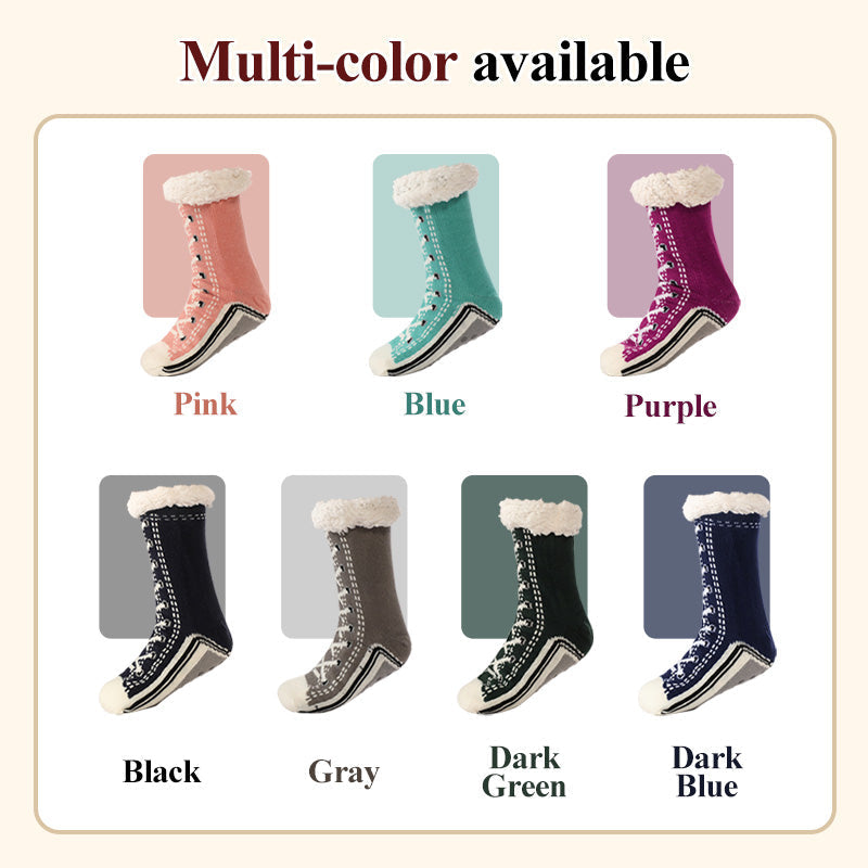 Women's Fuzzy Slipper Socks