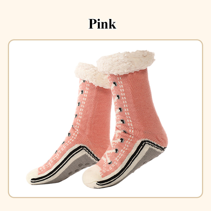 Women's Fuzzy Slipper Socks