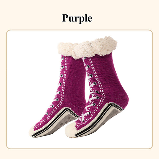 Women's Fuzzy Slipper Socks