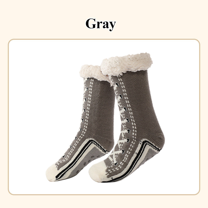 Women's Fuzzy Slipper Socks