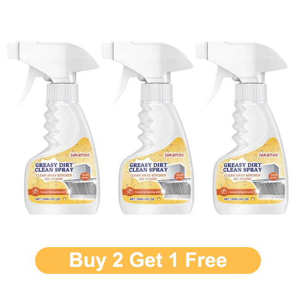 🎁LIMITED SALE BUY 2 GET 1 FREE!!✨Multi-Purpose Kitchen Heavy Oil Cleaner Spray🔥2025 Kitchen Hot Sale 🔥