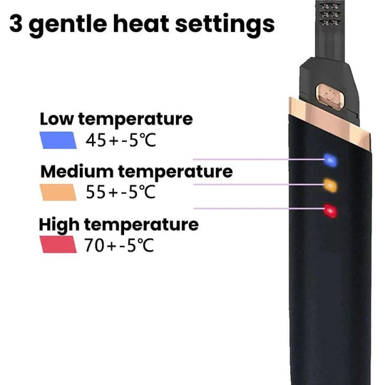 Bärbar elektrisk ögonfrans curling
