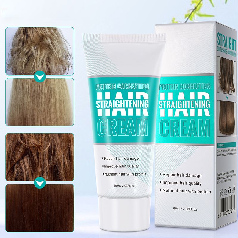 Proteiinia korjaava hiusten suoristusvoide (50% POIS)