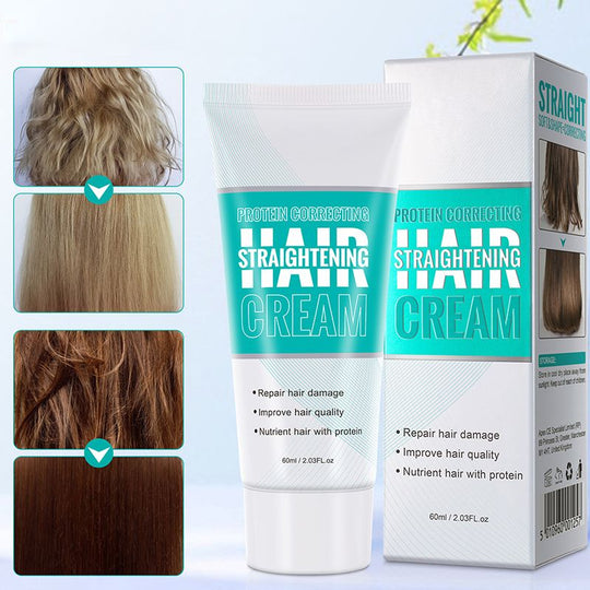 Proteiinia korjaava hiusten suoristusvoide (50% POIS)