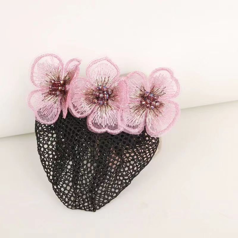 Flower Design Löstagbar hårnät Barrette （Köp 1 Få 1 GRATIS）