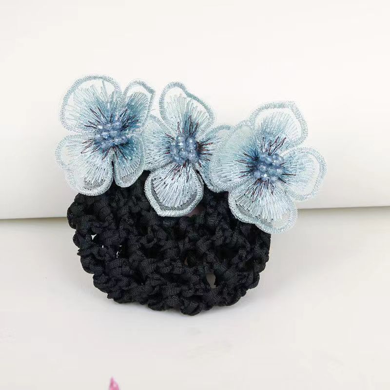 Flower Design Löstagbar hårnät Barrette （Köp 1 Få 1 GRATIS）