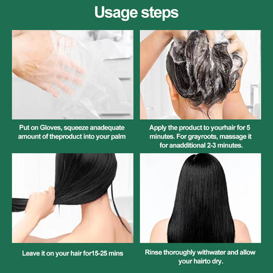 🍀Plant Extract Bubble Hair Dye