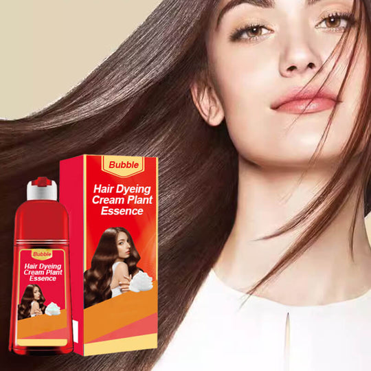 Boble hår farvning fløde plante essens