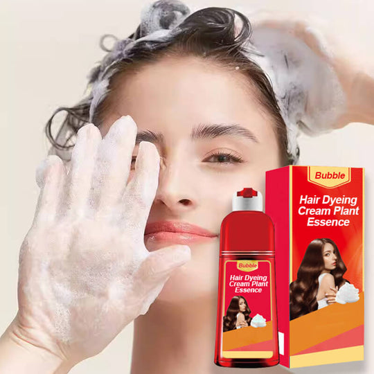 Boble hår farvning fløde plante essens