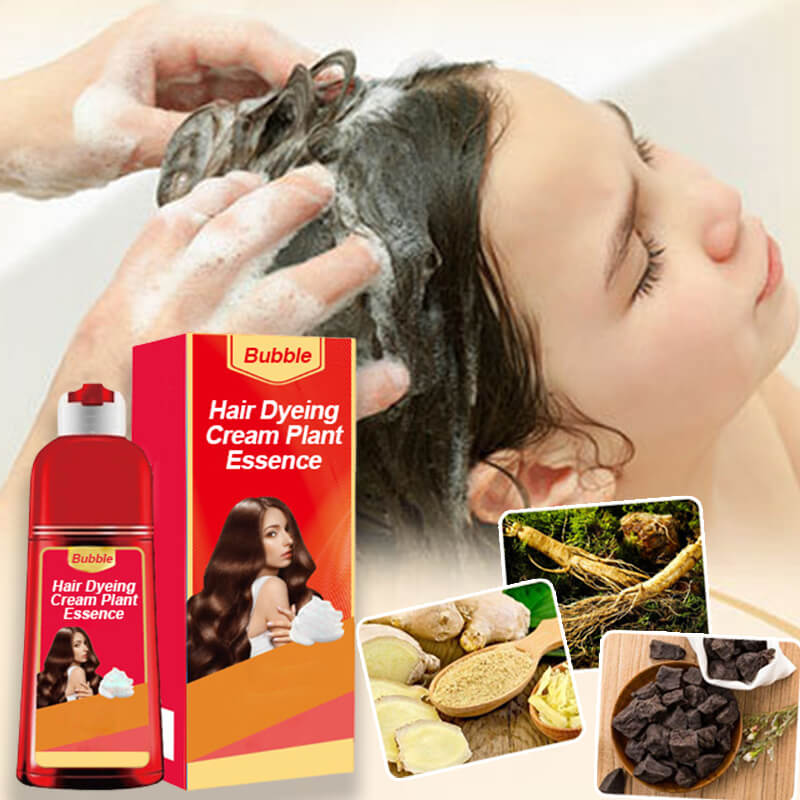 Boble hår farvning fløde plante essens