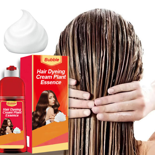 Boble hår farvning fløde plante essens