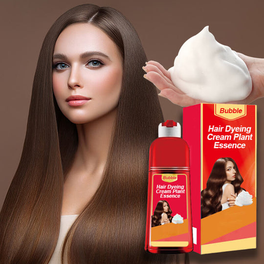 Boble hår farvning fløde plante essens