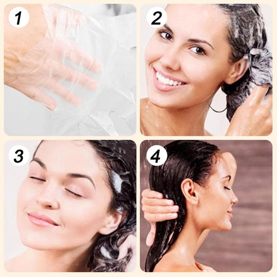 Meilleur cadeau * Dye de cheveux bulles à l'essence à base de plantes