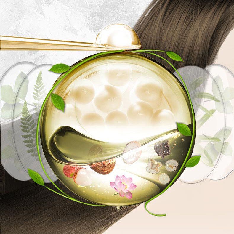 Essential Oil Bubble Hair Dye