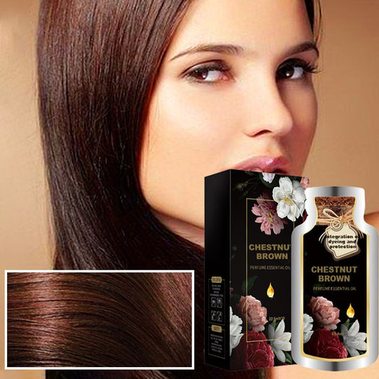 Essential Oil Bubble Hair Dye