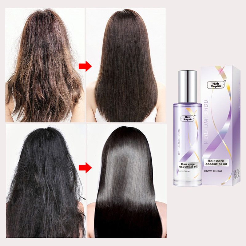 Ihanteellinen lahja - hiusten korjaus silkkinen eteerinen öljysumutus