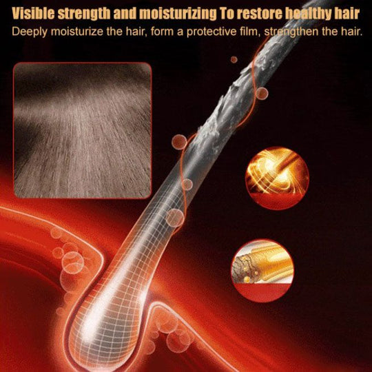 Máscara para el cabello suave y brille