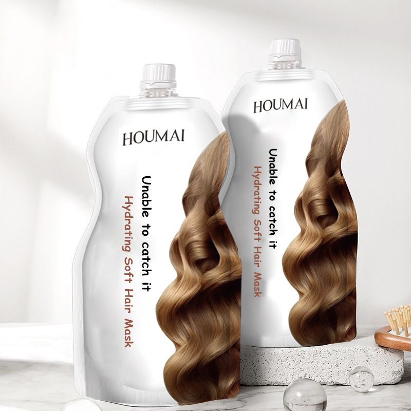 Máscara para el cabello suave y brille