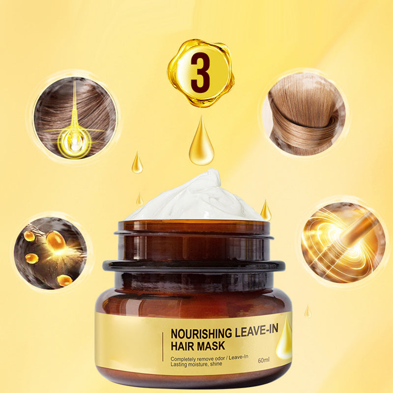 Hydratation et réparation de la crème de revitalisant sans rinçage